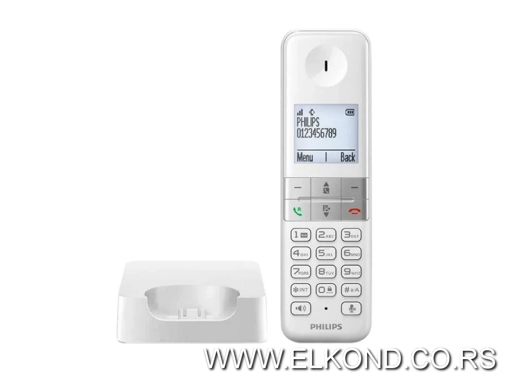 Bežični telefon PHILIPS D4701W/53 beli